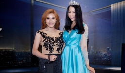 Á hậu Lương Thái Trân hội ngộ nam tài tử Hàn Quốc Go Kyung Pyo và Kang Tae Oh